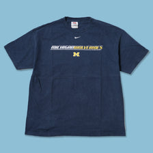Vintage Nike Michigan Wolverines T-Shirt Large