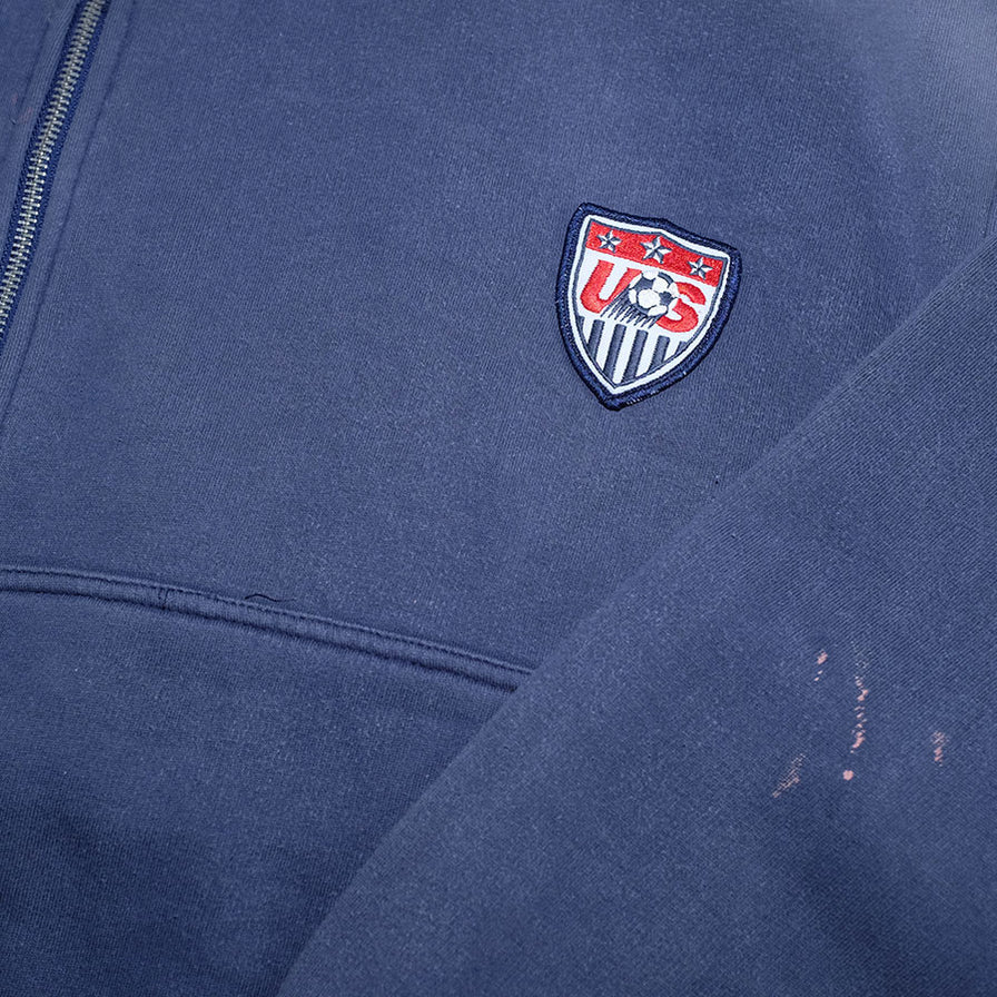 Vintage Nike USA Half Zip Sweater XLarge - Double Double Vintage