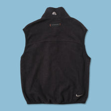 Vintage Nike ACG Women's Fleece Vest Small