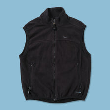 Vintage Nike ACG Women's Fleece Vest Small