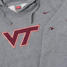 Vintage Nike Virginia Tech Hoody Medium / Large