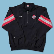 Vintage Nike Ohio State Buckeyes Q-Zip Windbreaker XLarge