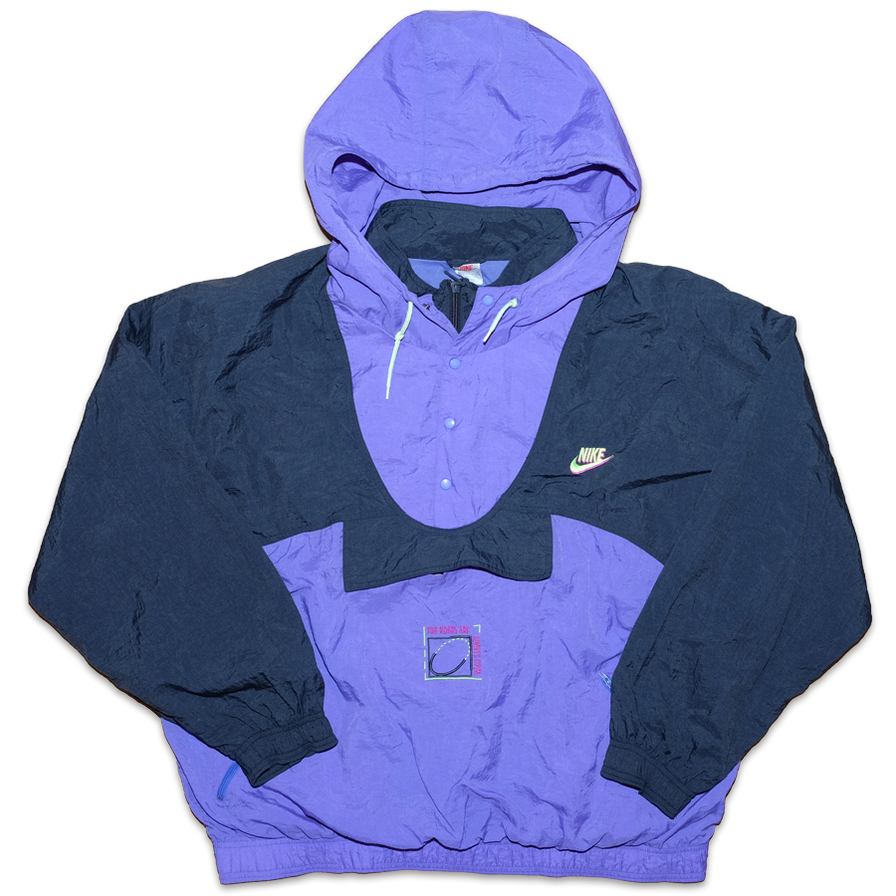 Rare Vintage Nike Windbreaker XLarge Double Double Vintage