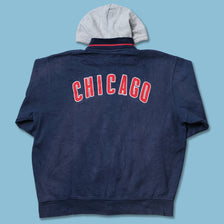Vintage Nike Chicago Cubs Zip Hoody Large