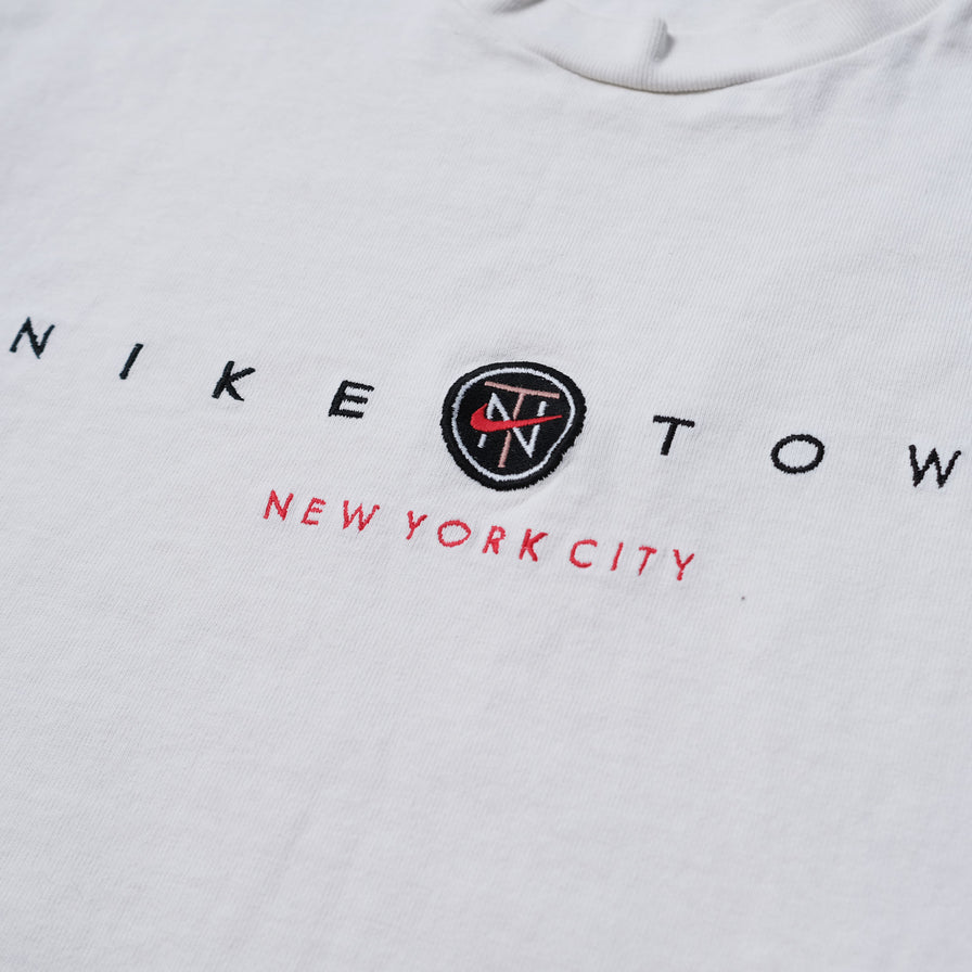 Vintage Nike Town New York T-Shirt Medium | Double Double