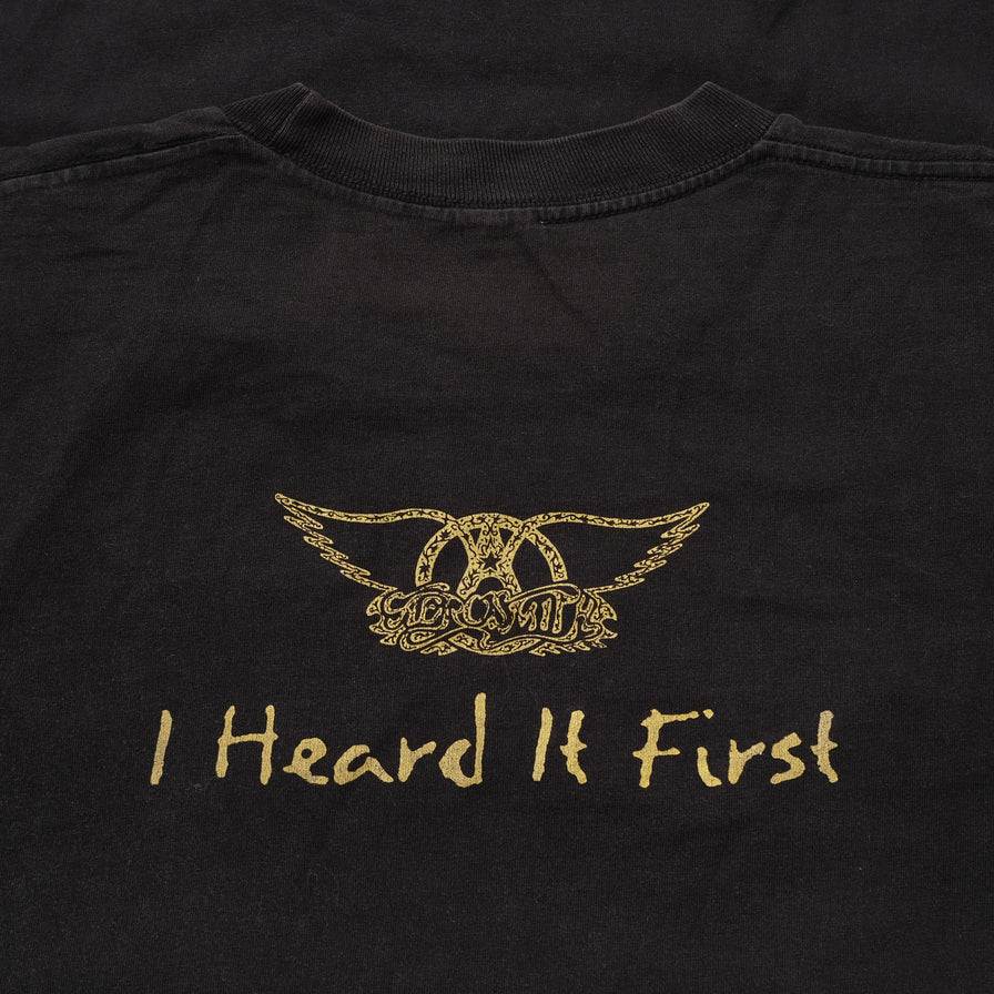 Vintage 1997 Aerosmith Nine Lives Longsleeve XLarge