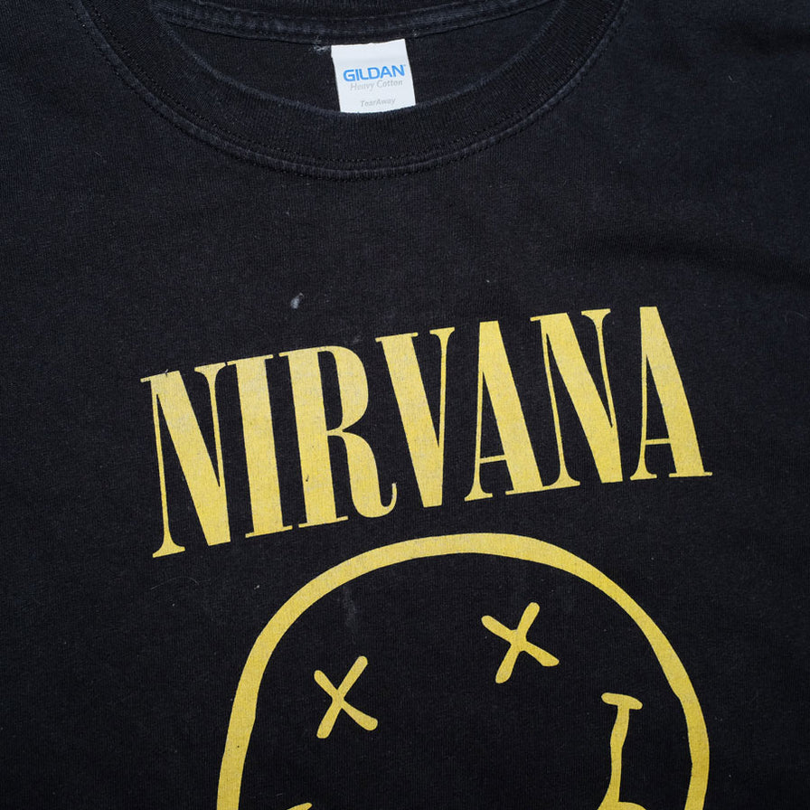 Nirvana T-Shirt XLarge - Double Double Vintage