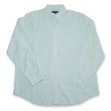 Vintage Vertical Stripes Shirt Large - Double Double Vintage