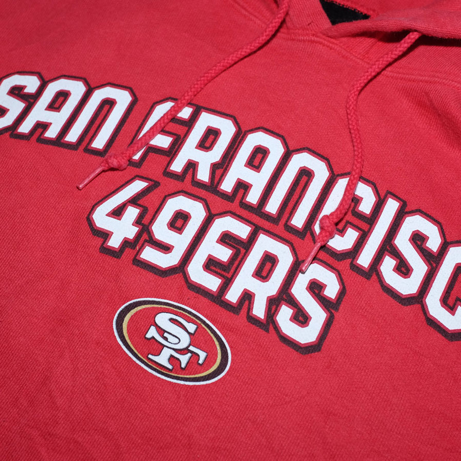 Reebok San Francisco 49ers Hoody XLarge - Double Double Vintage