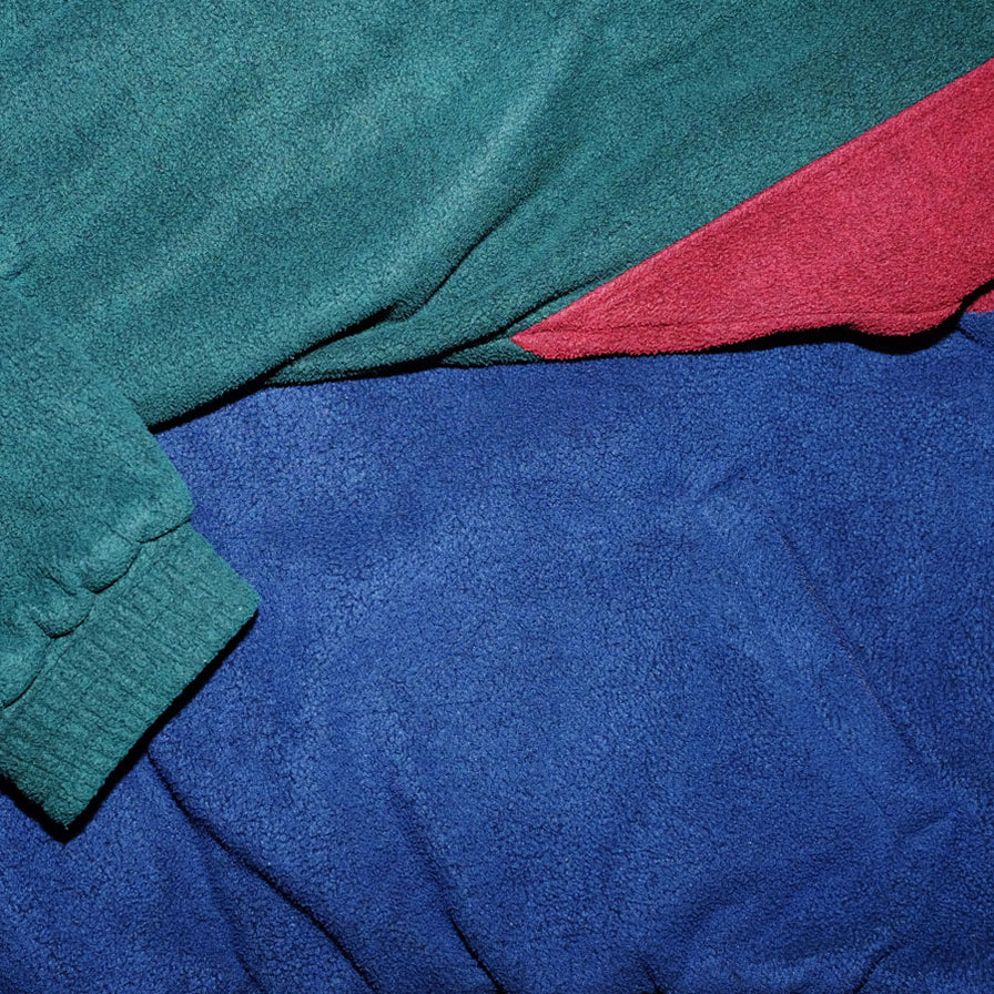 Vintage Q-Zip Fleece Large - Double Double Vintage