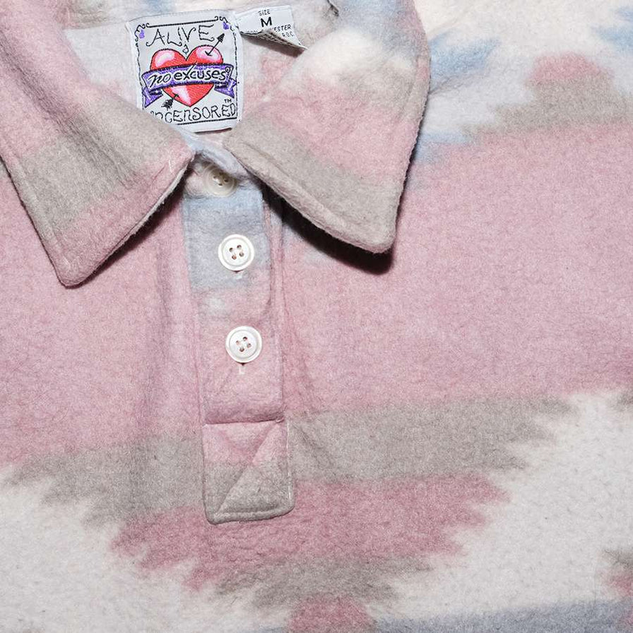 Vintage Pattern Fleece Medium