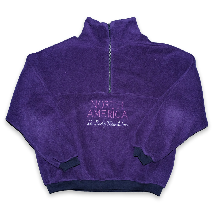 Vintage Q-Zip Fleece Large