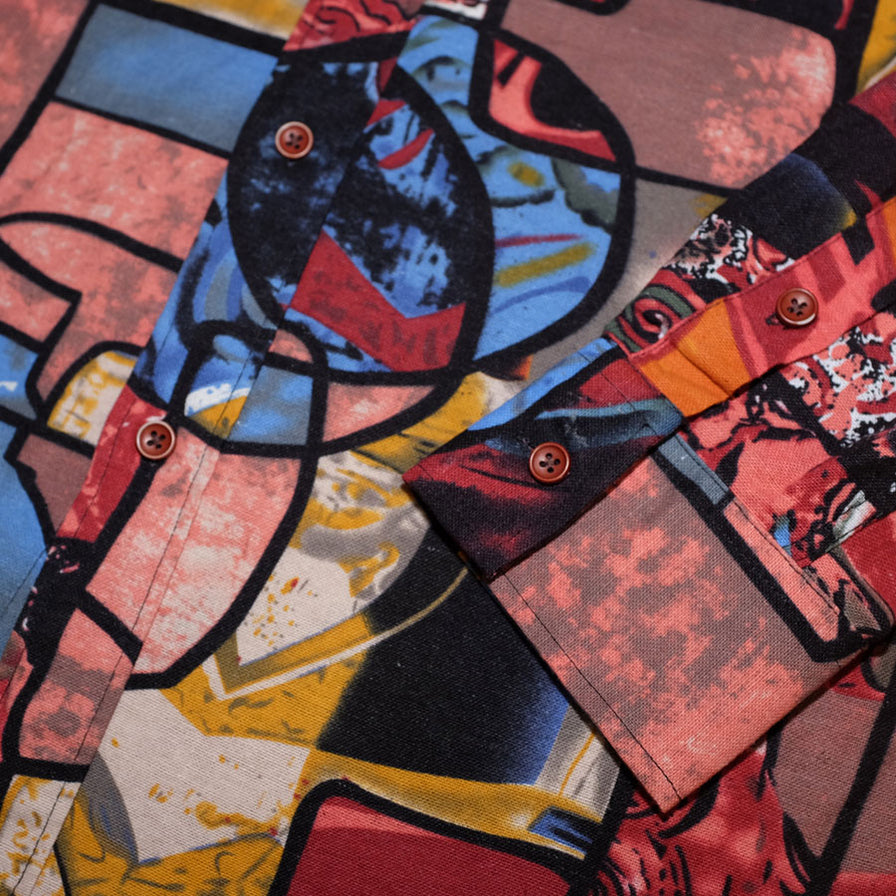 Vintage abstract Shirt Medium / Large - Double Double Vintage