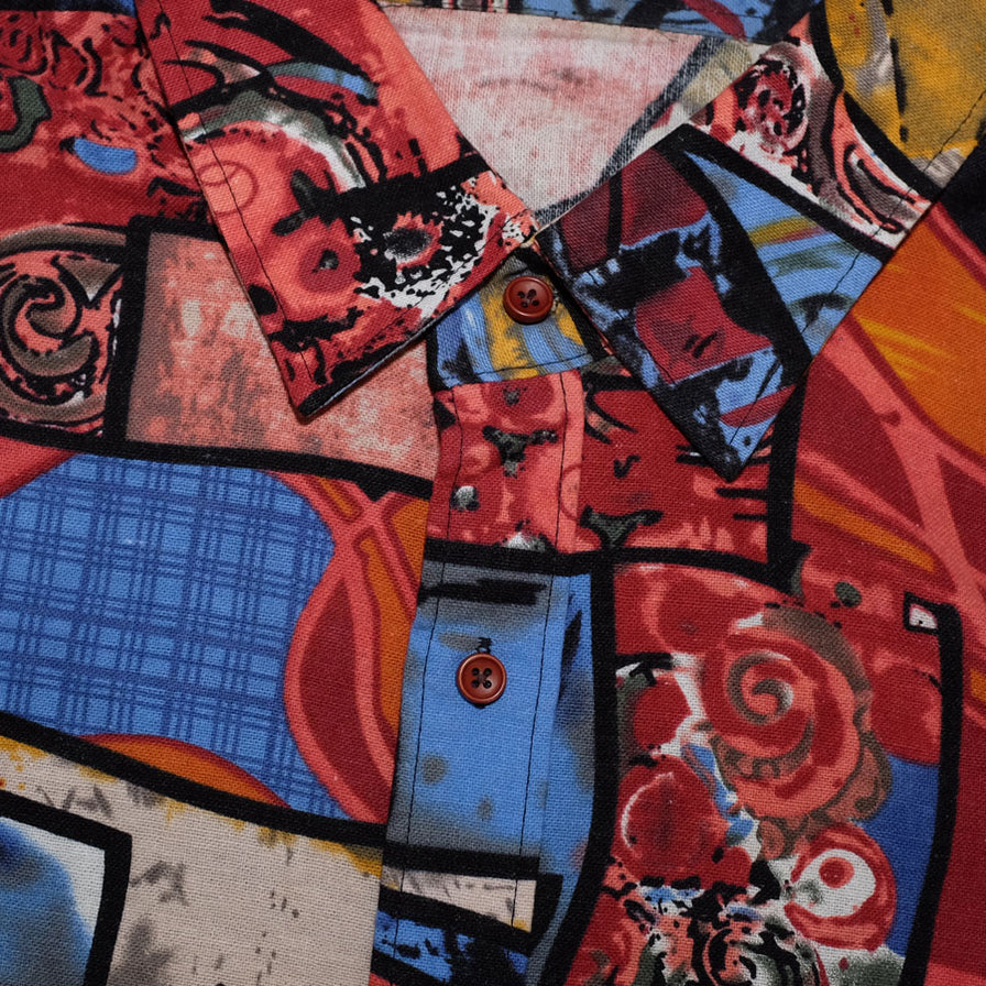 Vintage abstract Shirt Medium / Large - Double Double Vintage