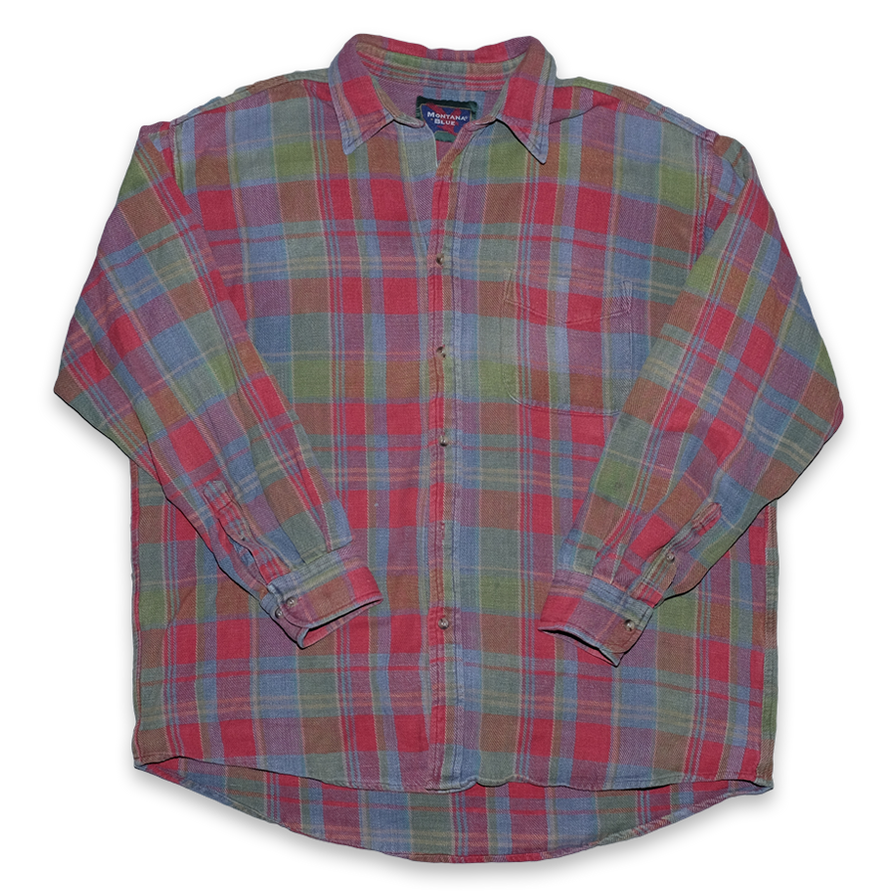 Vintage Flannell Shirt XLarge - Double Double Vintage