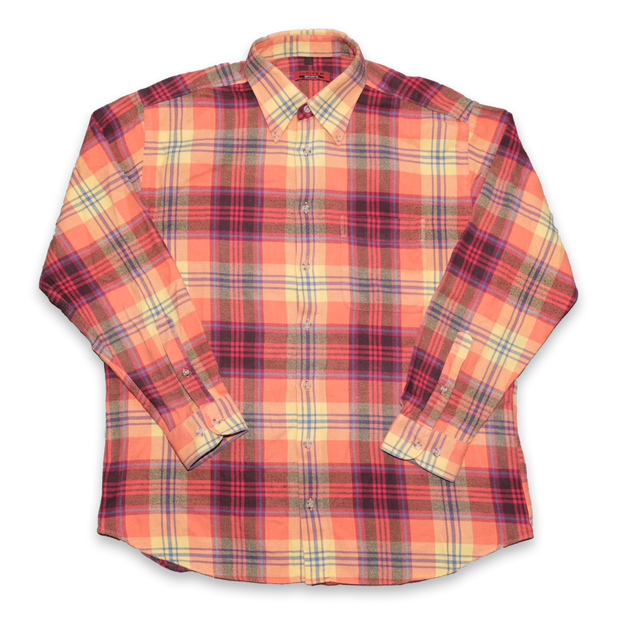 Vintage Flannel Shirt Large - Double Double Vintage