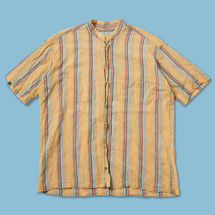 Vintage Striped Shirt XLarge