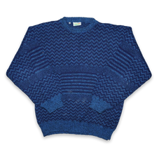 Vintage Pattern Knit Sweater XLarge