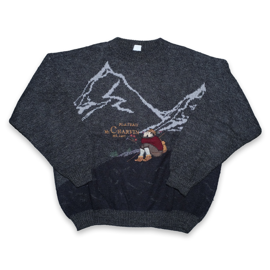 Vintage Knit Sweater Medium / Large - Double Double Vintage