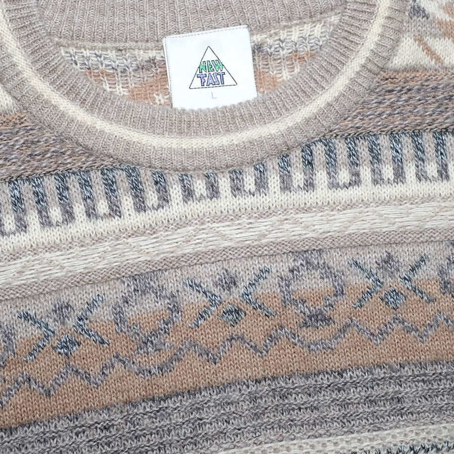 Vintage Knit Sweater Large - Double Double Vintage