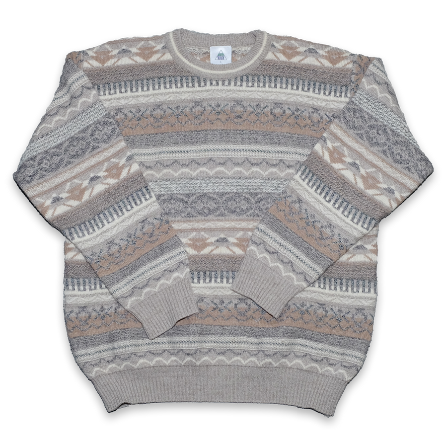 Vintage Knit Sweater Large - Double Double Vintage