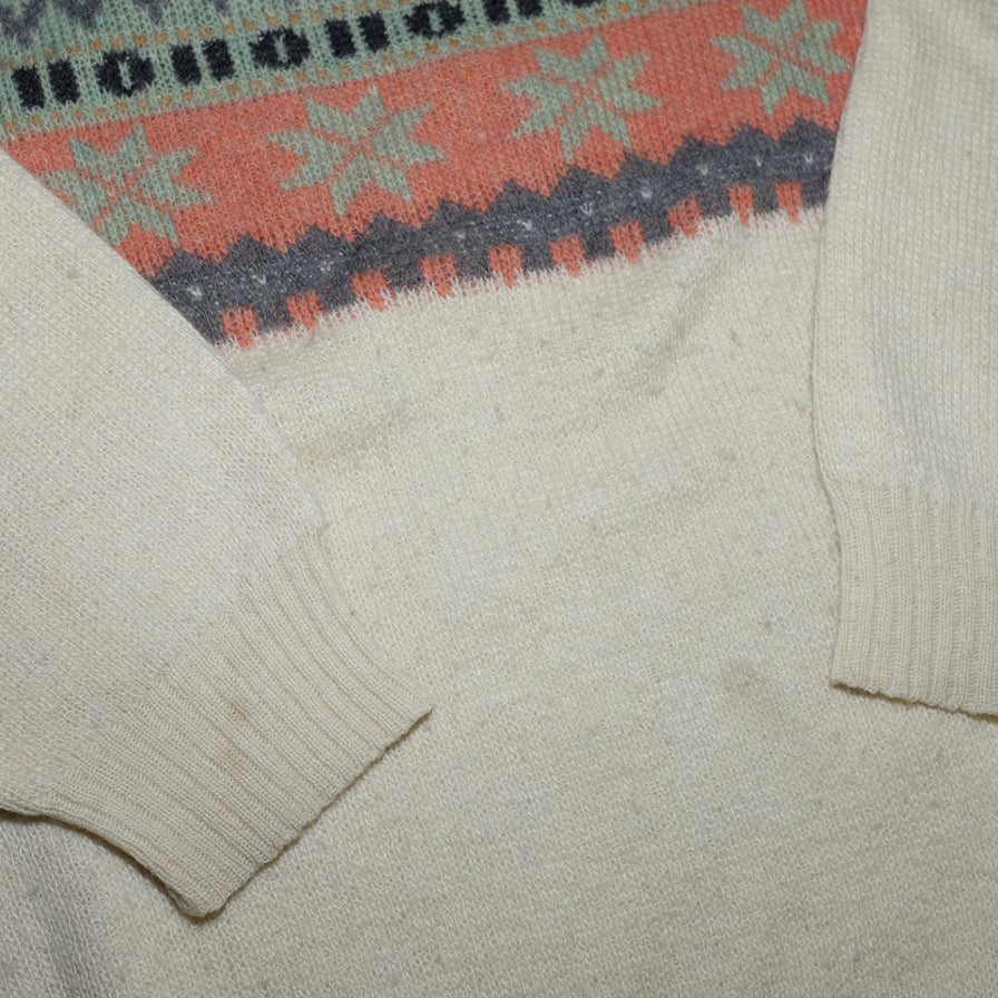 Vintage Mission Knit Sweater Large - Double Double Vintage