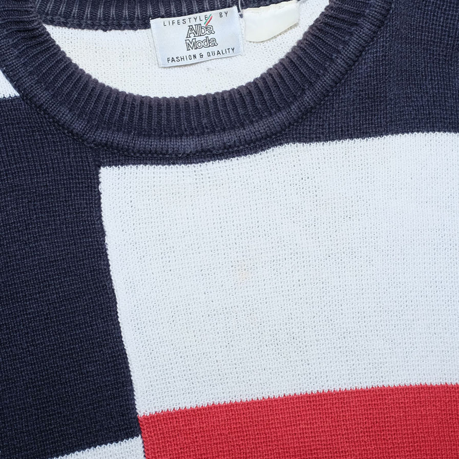 Vintage Knit Sweater Large - Double Double Vintage