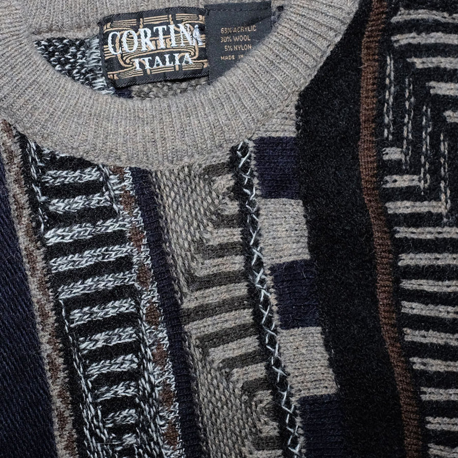 Vintage Coogi Style Sweater Large - Double Double Vintage