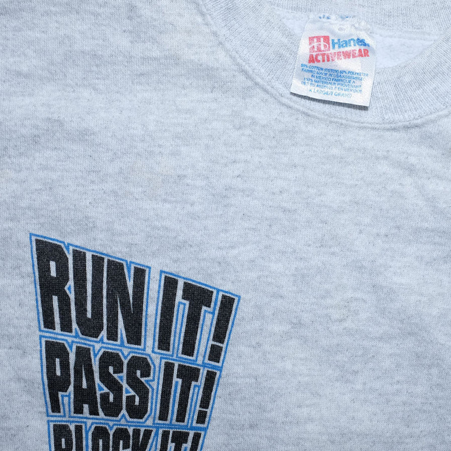 Vintage Football Sweater Large - Double Double Vintage