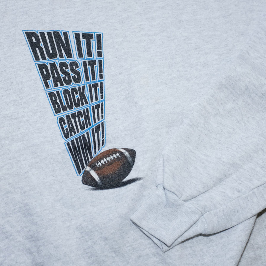 Vintage Football Sweater Large - Double Double Vintage