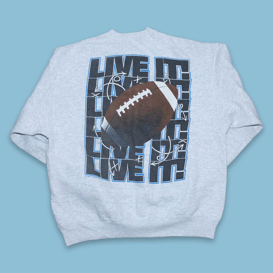 Vintage Football Sweater Large - Double Double Vintage