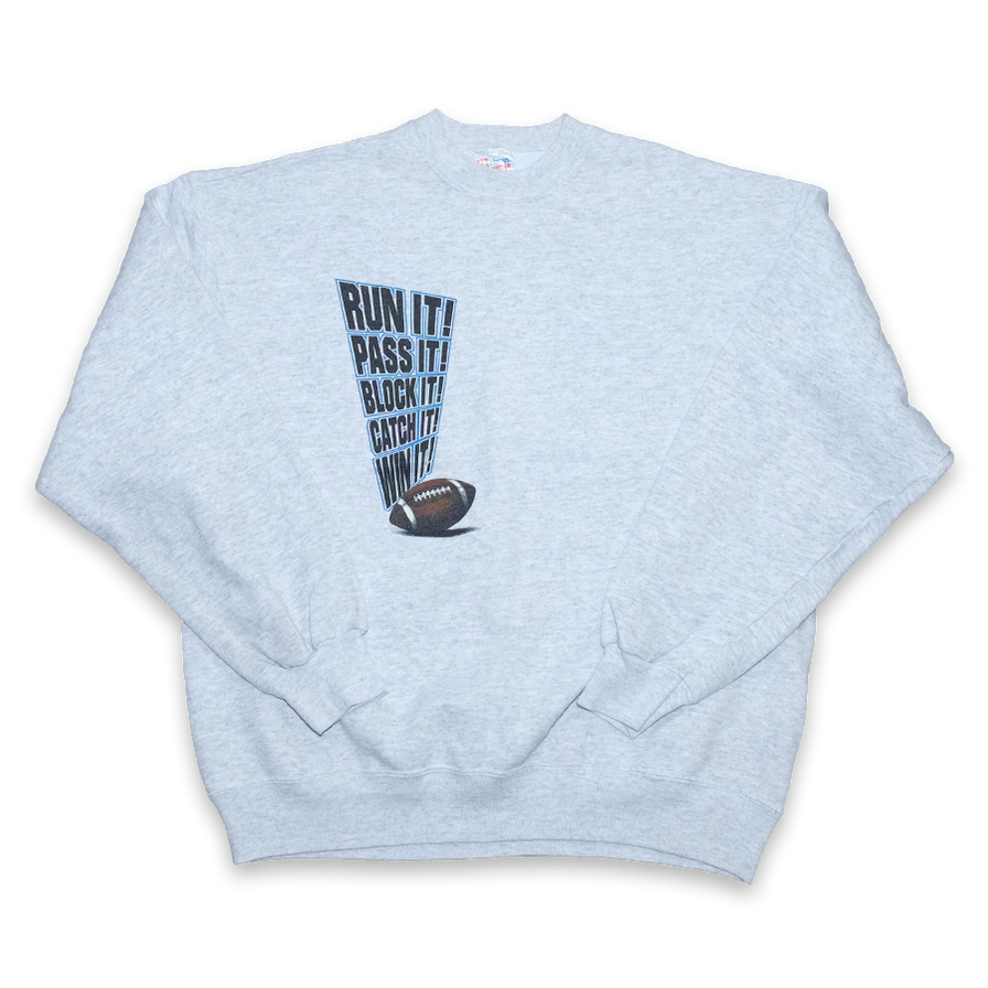 Vintage Football Sweater Large - Double Double Vintage