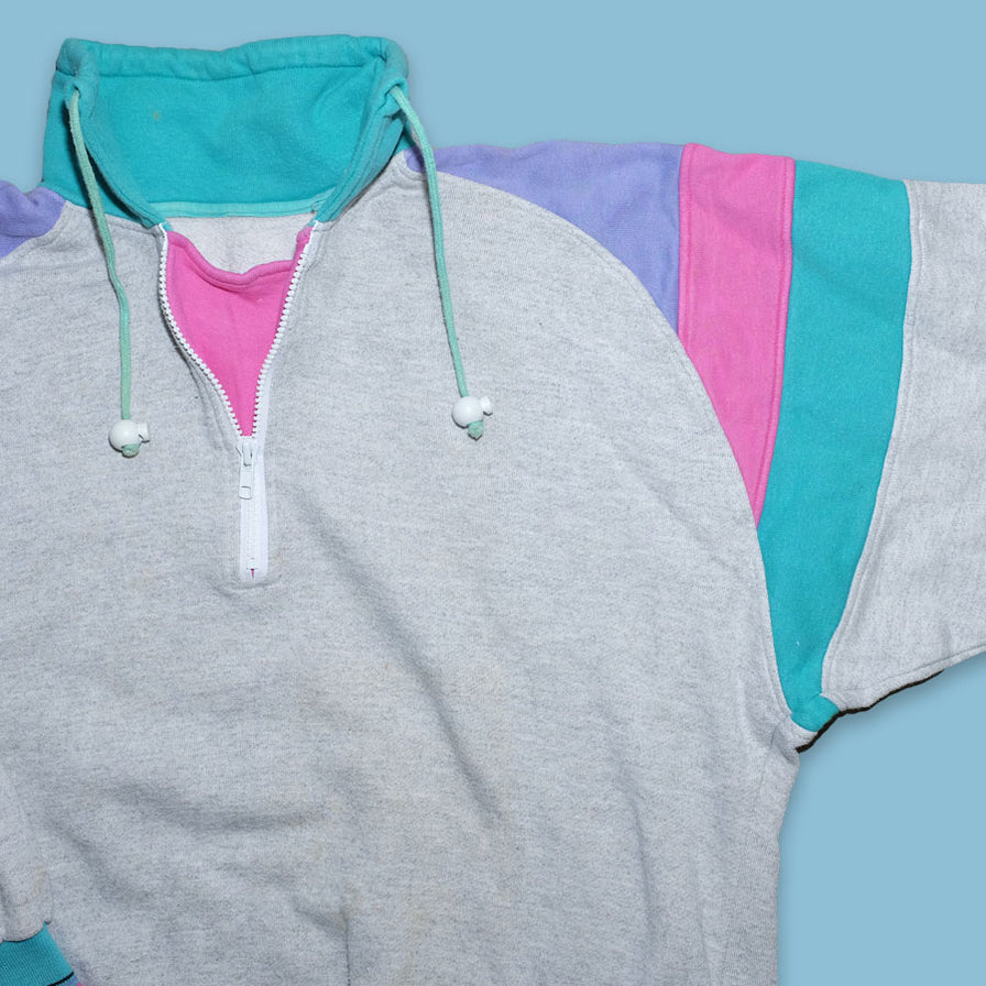 Vintage Q-Zip Sweater Medium - Double Double Vintage