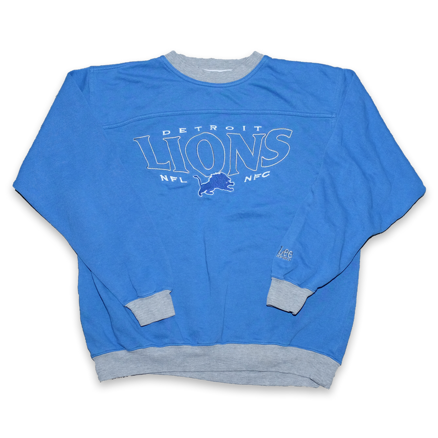 Vintage Lee Detroit Lions Sweater Medium / Large - Double Double Vintage
