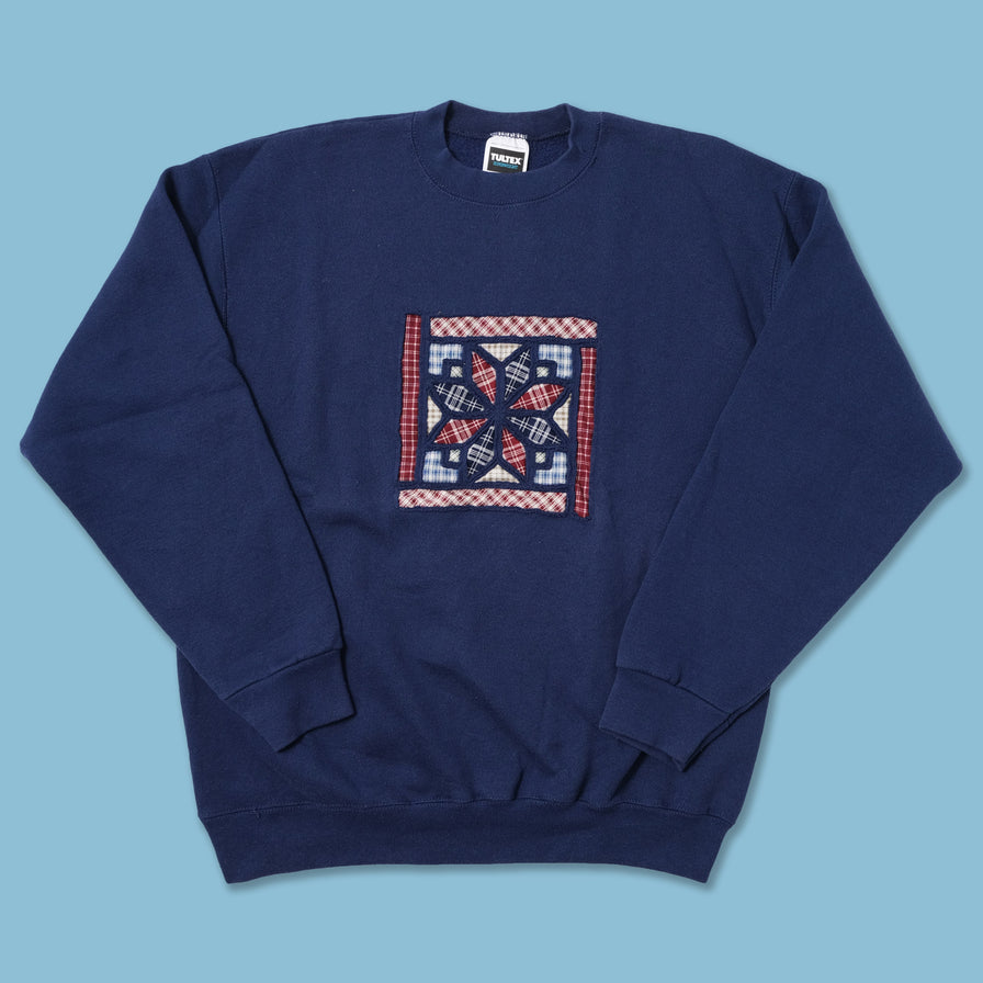 Vintage Flower Sweater XLarge