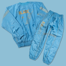 Vintage Deadstock Silk Tracksuit Large