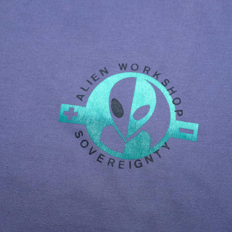 Vintage Alien Workshop T-Shirt XXLarge - Double Double Vintage