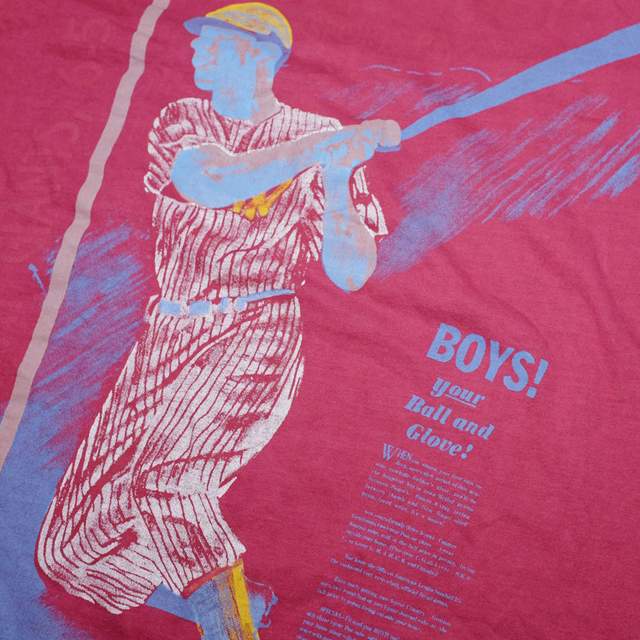 Vintage Baseball T-Shirt Large - Double Double Vintage