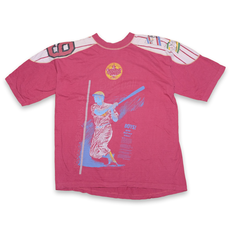 Vintage Baseball T-Shirt Large - Double Double Vintage