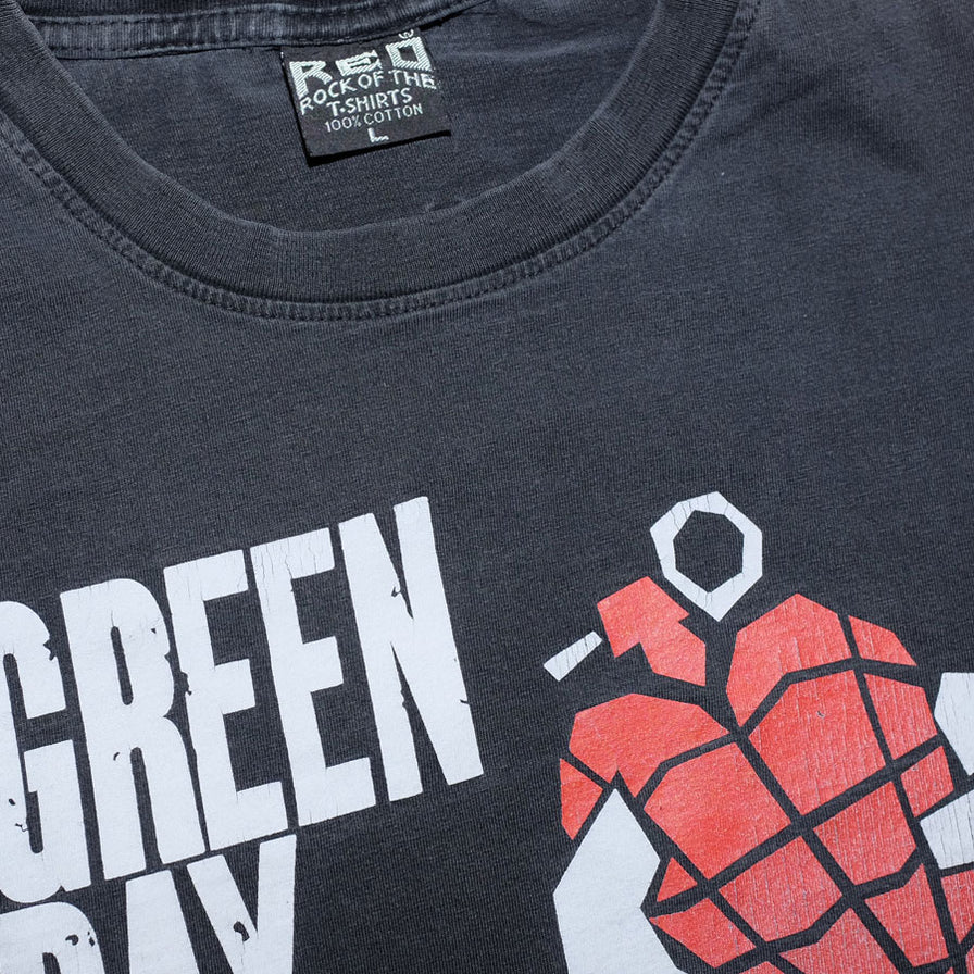 Vintage Green Day T-Shirt Large - Double Double Vintage