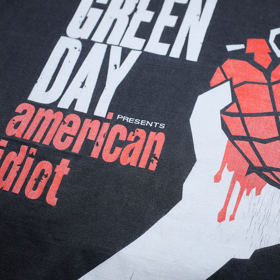 Vintage Green Day T-Shirt Large - Double Double Vintage