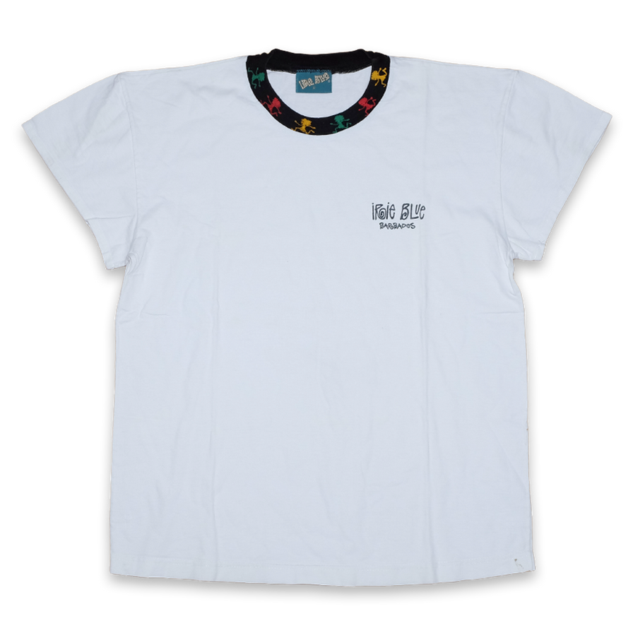Vintage Irie Blue T-Shirt Large - Double Double Vintage