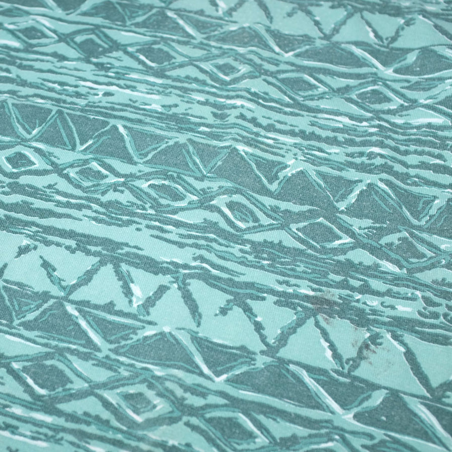 Vintage Quicksilver Pattern T-Shirt Medium / Large - Double Double Vintage