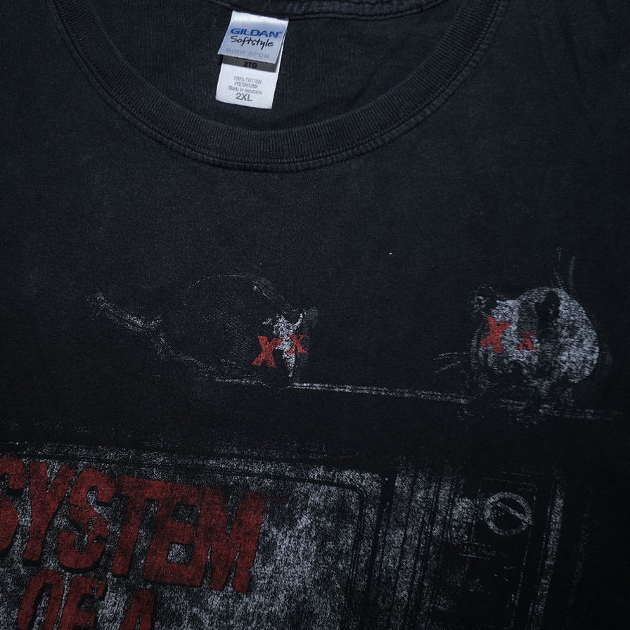 System Of A Down T-Shirt XXLarge - Double Double Vintage