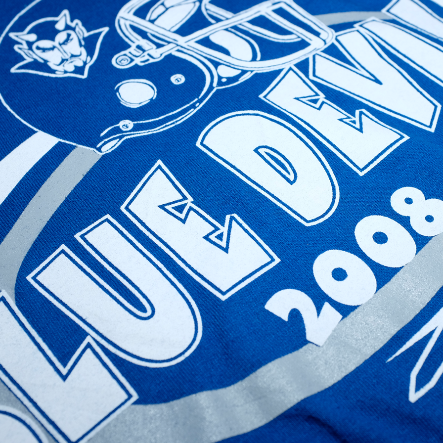 Duke Blue Devils College T-Shirt Small - Double Double Vintage