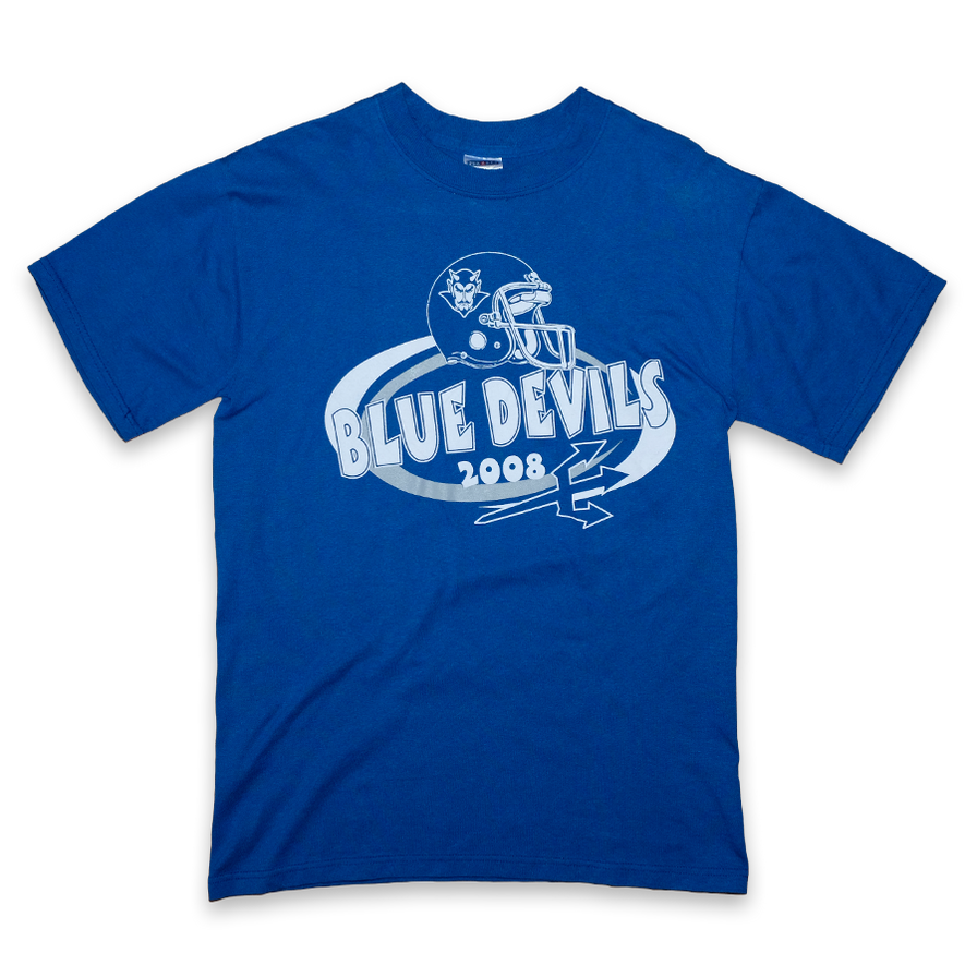Duke Blue Devils College T-Shirt Small - Double Double Vintage
