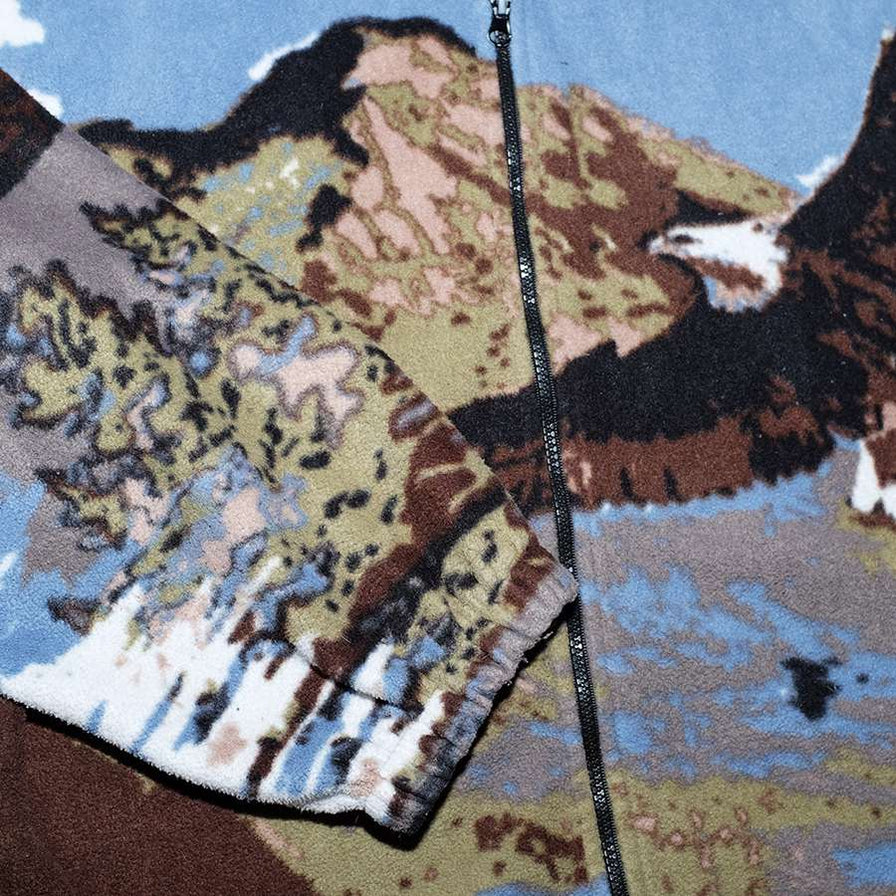 Vintage Eagle Fleece Jacket XXL