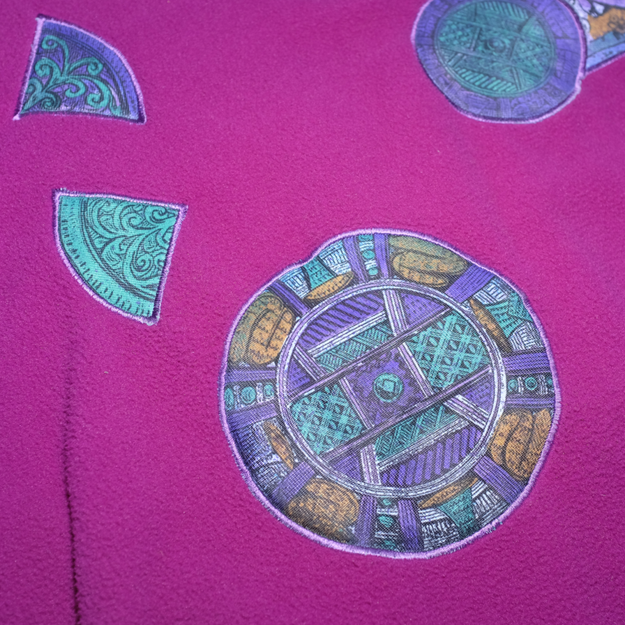 Vintage Q-Zip Fleece Large - Double Double Vintage