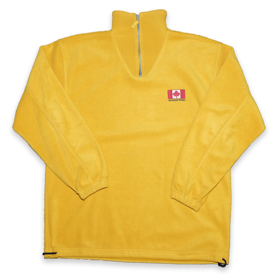 Vintage Canada Fleece XLarge - Double Double Vintage