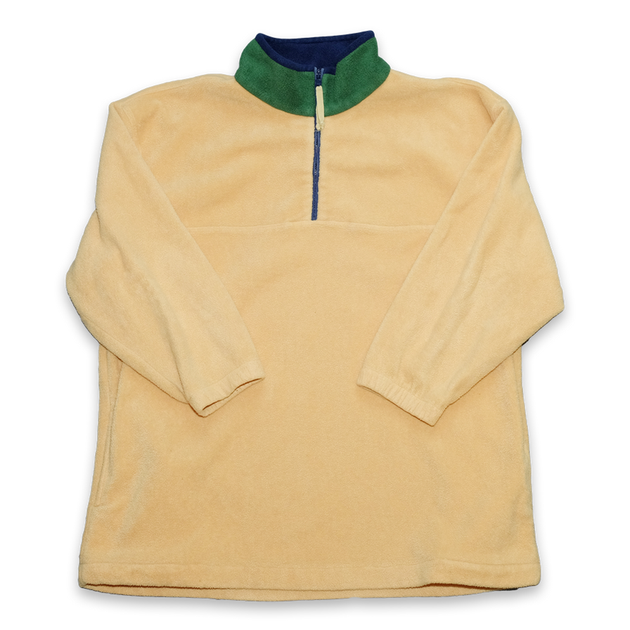 Vintage Q-Zip Fleece Large - Double Double Vintage